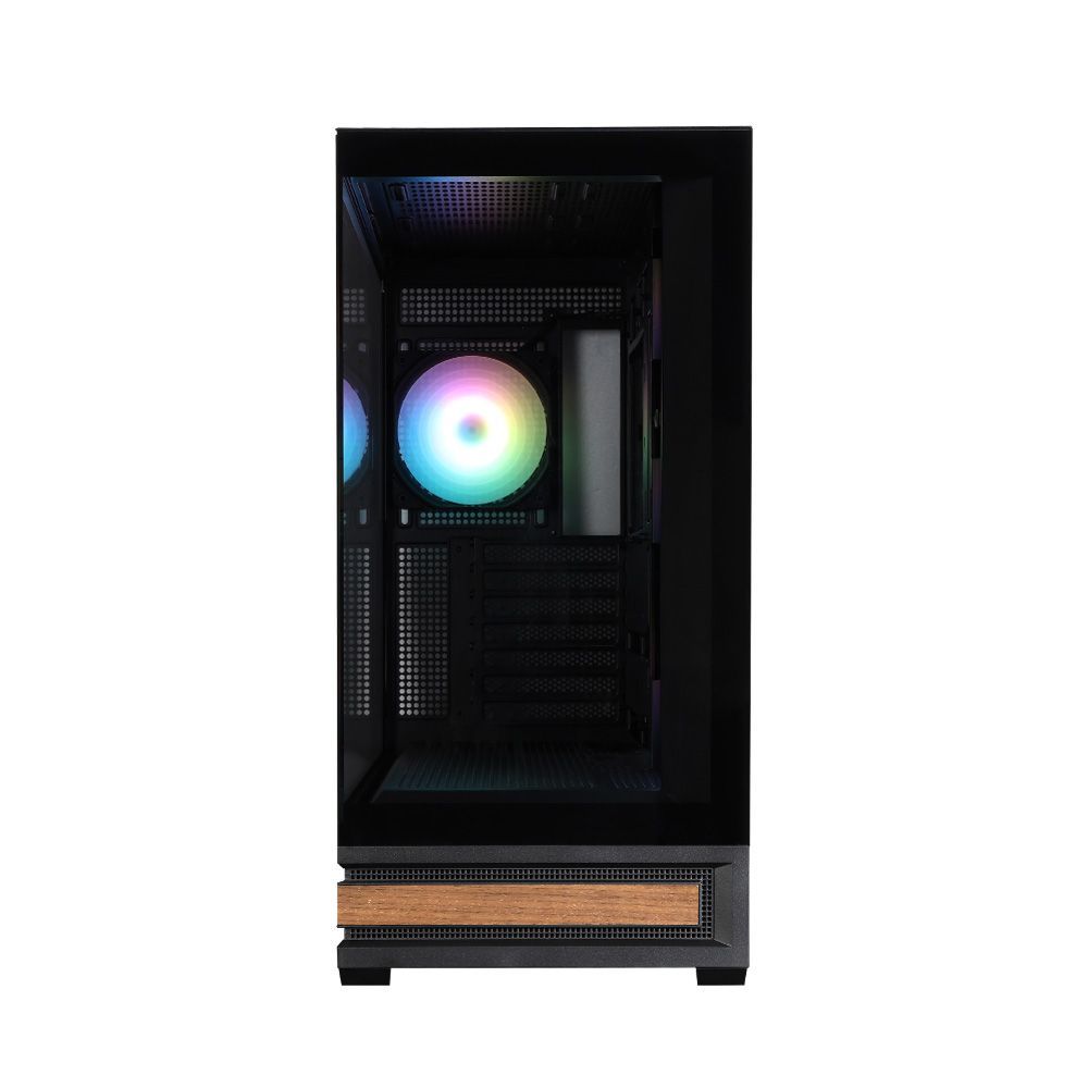 Zalman P40 NAMU RGB Tempered Glass Black