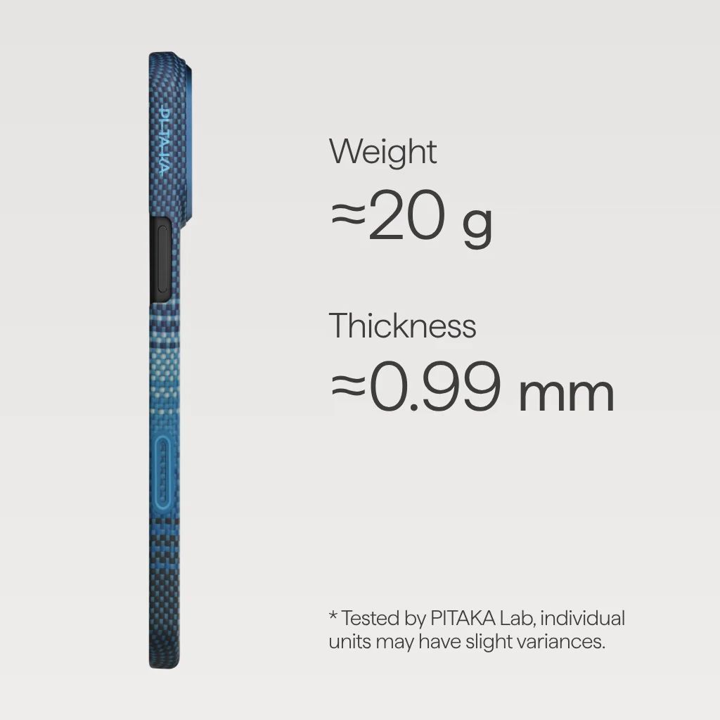 Pitaka Ultra-Slim Case for iPhone 17 Pro Moonrise