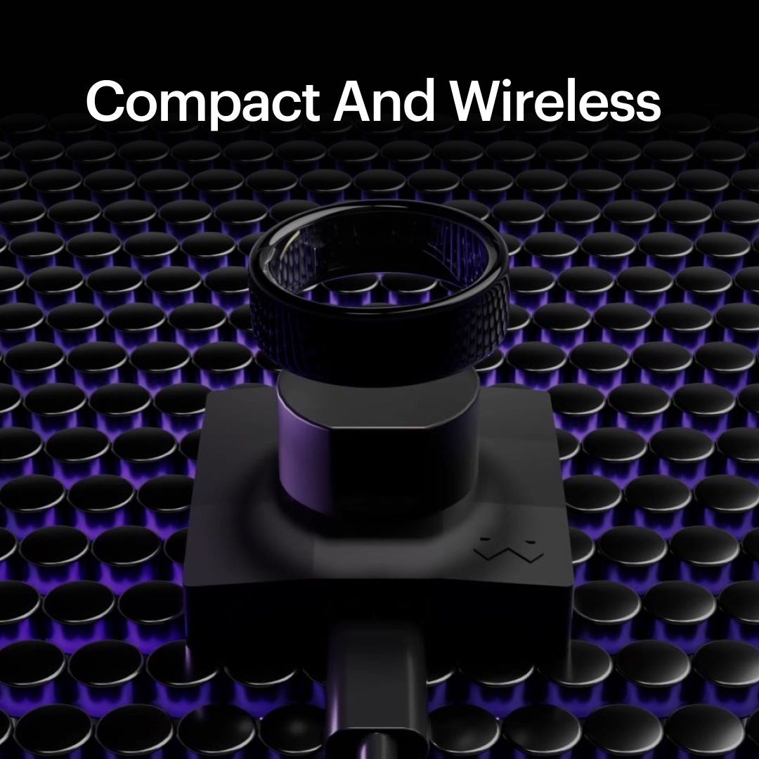 Ultrahuman Ring Charging Dock Size 10 Black