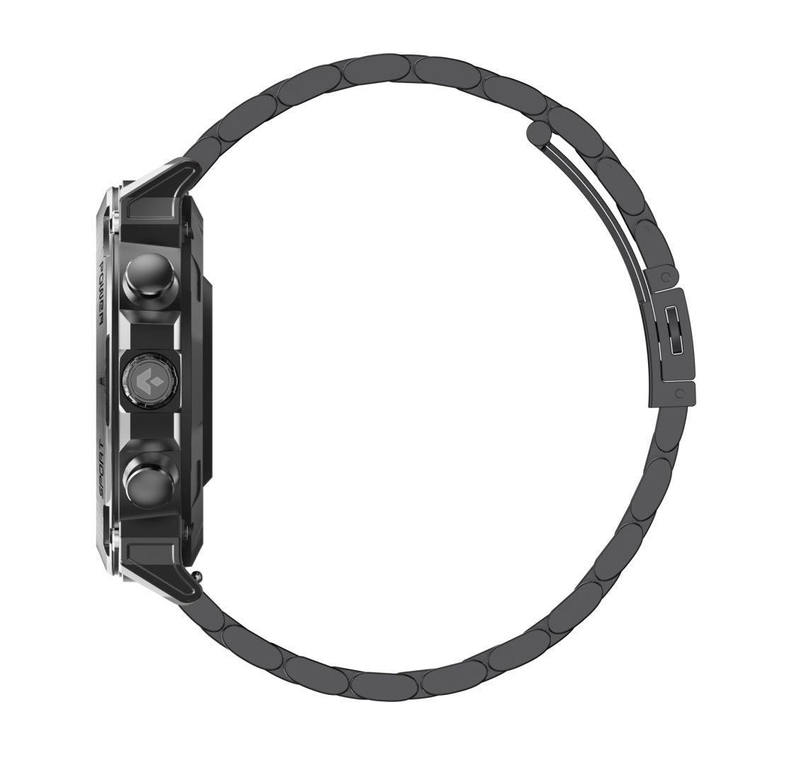 GARETT Atom Smartwatch Black Steel GARETT Atom Smartwatch Black Steel