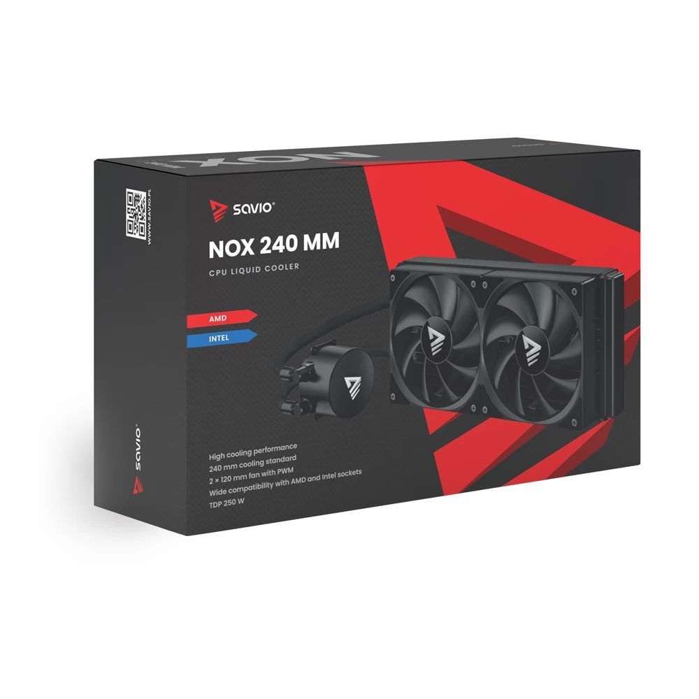 Savio CPU liquid cooler NOX 240 MM
