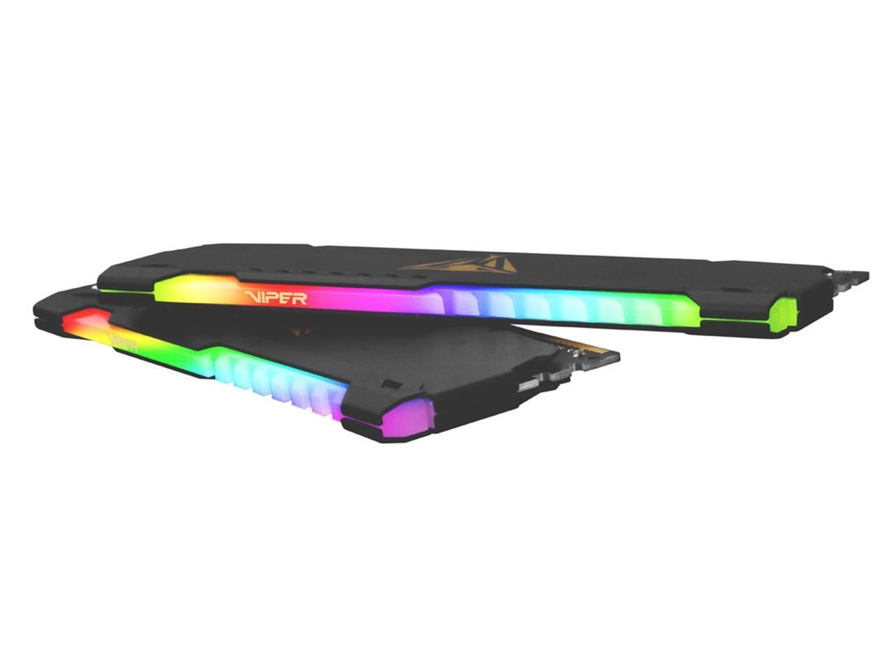 Patriot 32GB DDR4 3600MHz Kit(2x16GB) Viper Steel RGB Patriot 32GB DDR4 3600MHz Kit(2x16GB) Viper Steel RGB