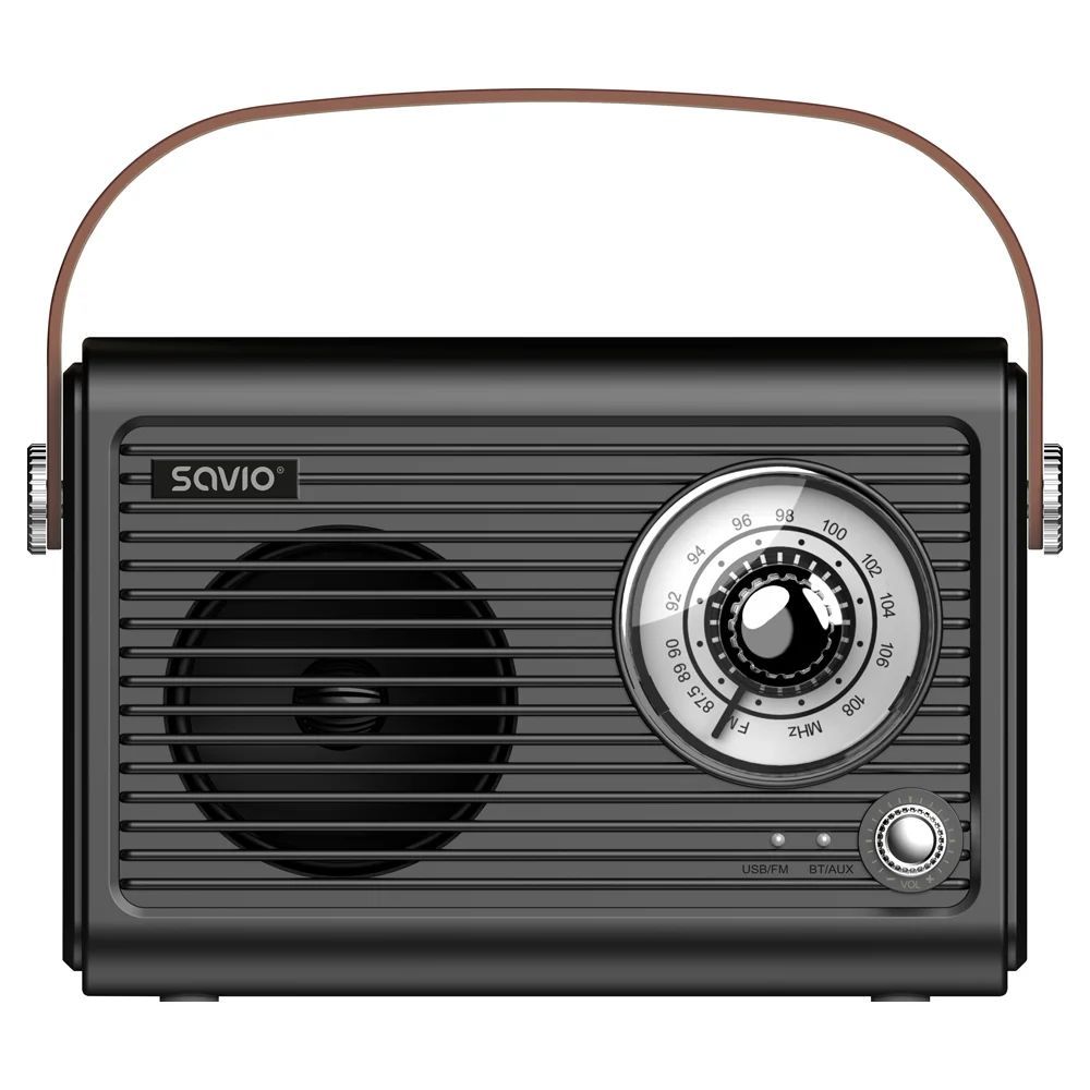 Savio RS-01 Portable radio Black