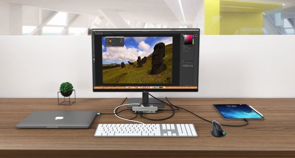 I-TEC USB-C Travel Nano Dock HDMI/VGA with LAN+Power Delivery 100W Grey