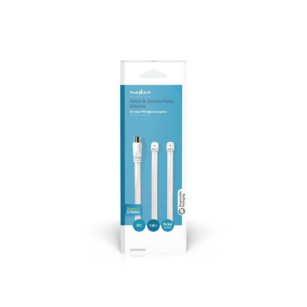 Nedis ANFM105ME FM szalagdipol antenna Nedis ANFM105ME FM szalagdipol antenna