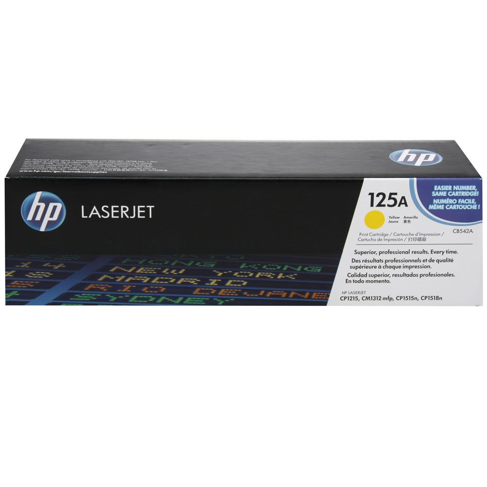 HP CB542A (125A) Yellow toner HP CB542A (125A) Yellow toner