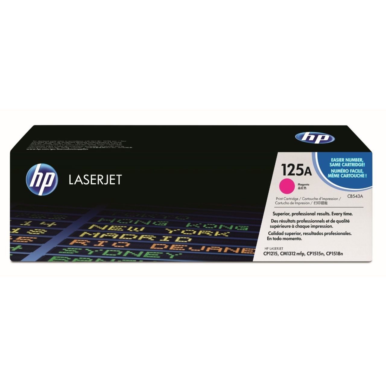 HP CB543A (125A) Magenta toner HP CB543A (125A) Magenta toner