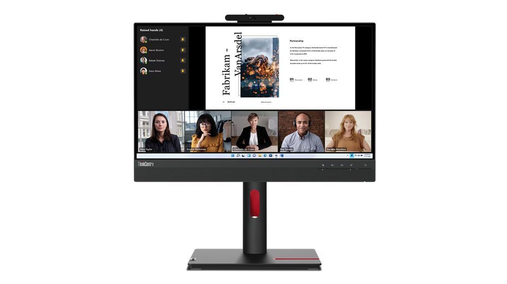 Lenovo 21,5" ThinkCentre Tiny-In-One 22 Gen 5 Black