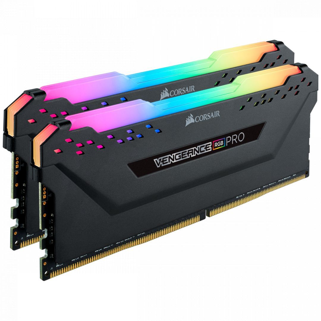 Corsair 32GB DDR4 3200MHz Kit(2x16GB) Vengeance RGB Pro Black Corsair 32GB DDR4 3200MHz Kit(2x16GB) Vengeance RGB Pro Black