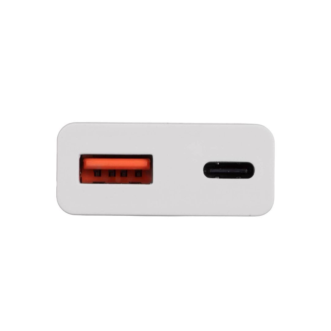 Akyga AK-CH-27 USB-A/USB-C PD 30W Quick Charge 3.0 GaN White Akyga AK-CH-27 USB-A/USB-C PD 30W Quick Charge 3.0 GaN White