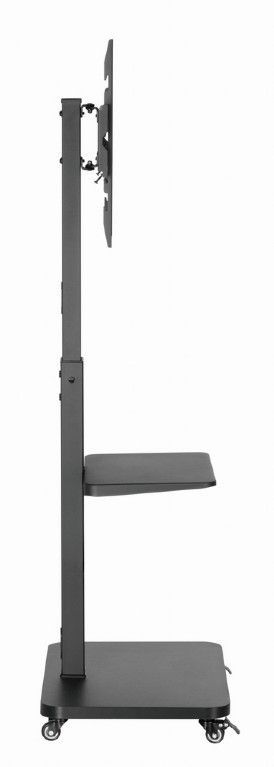 Gembird TVS-75S-02 TV floor stand with caster wheels 37"-75" Black