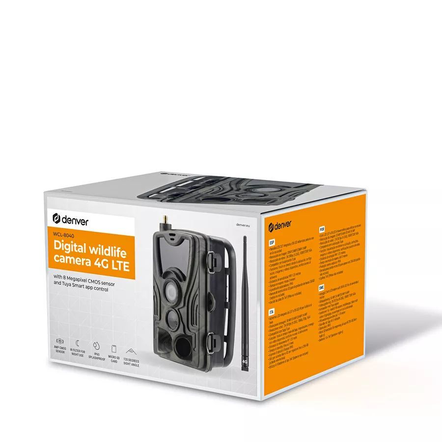 Denver WCL-8040 4G Tuya Wildlife Camera Denver WCL-8040 4G Tuya Wildlife Camera