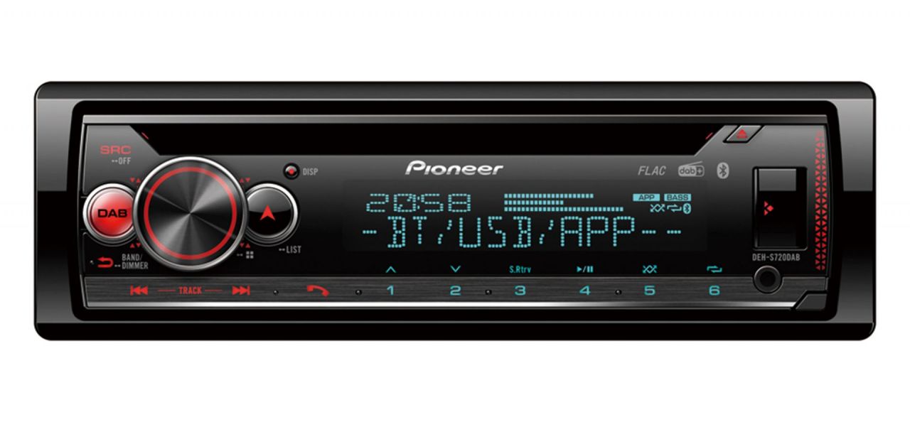 Pioneer DEH-S720DAB AutóHiFi fejegység Pioneer DEH-S720DAB AutóHiFi fejegység