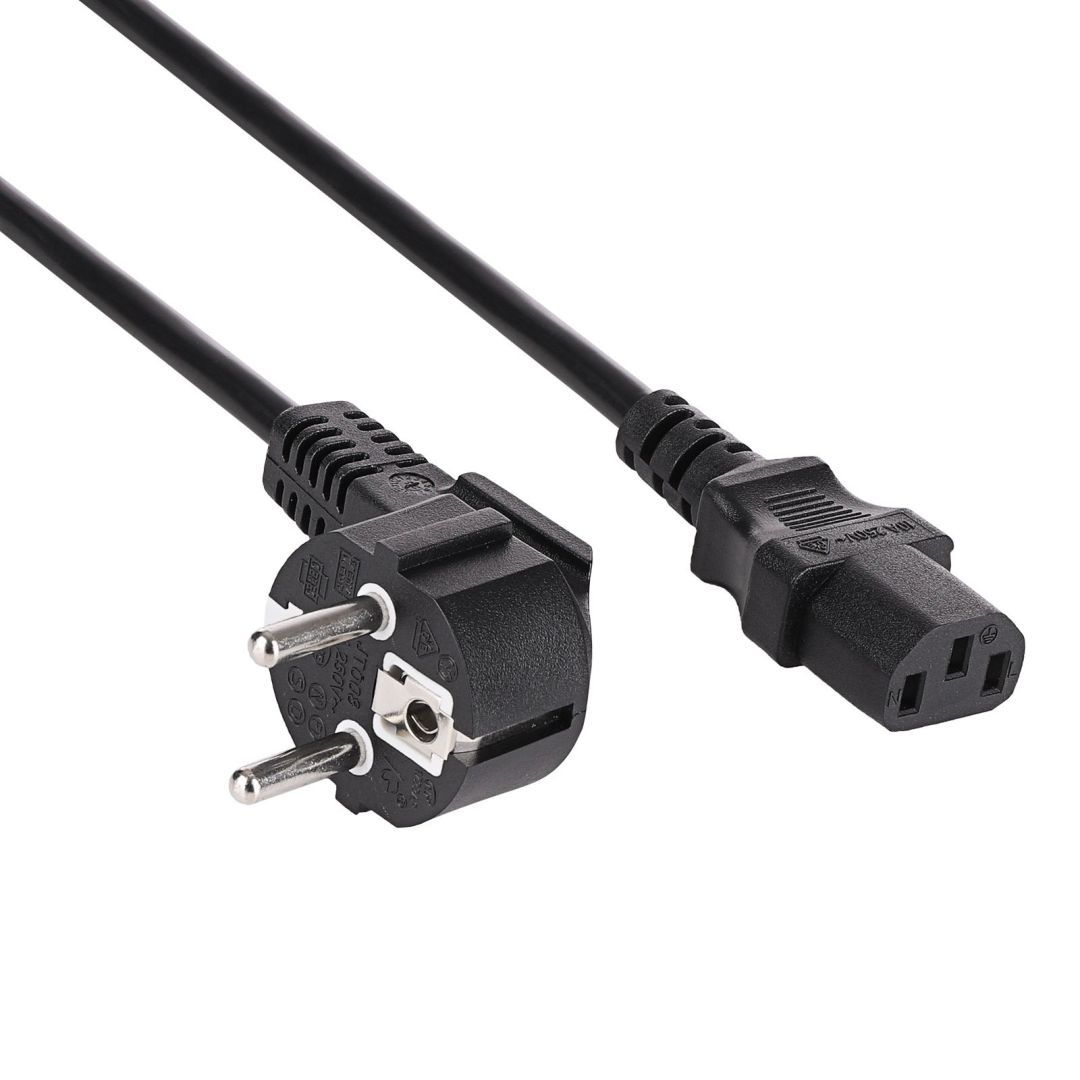 Akyga AK-PC-01S Power Cord PC 1,5m Black Akyga AK-PC-01S Power Cord PC 1,5m Black