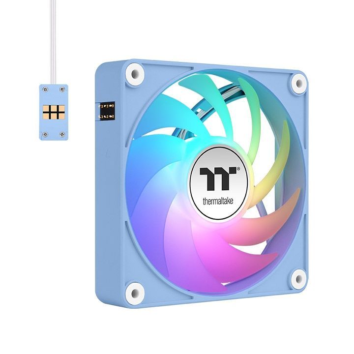 Thermaltake CT140 EX ARGB Sync PC Cooling Fan Hydrangea Blue (3-Fan Pack)