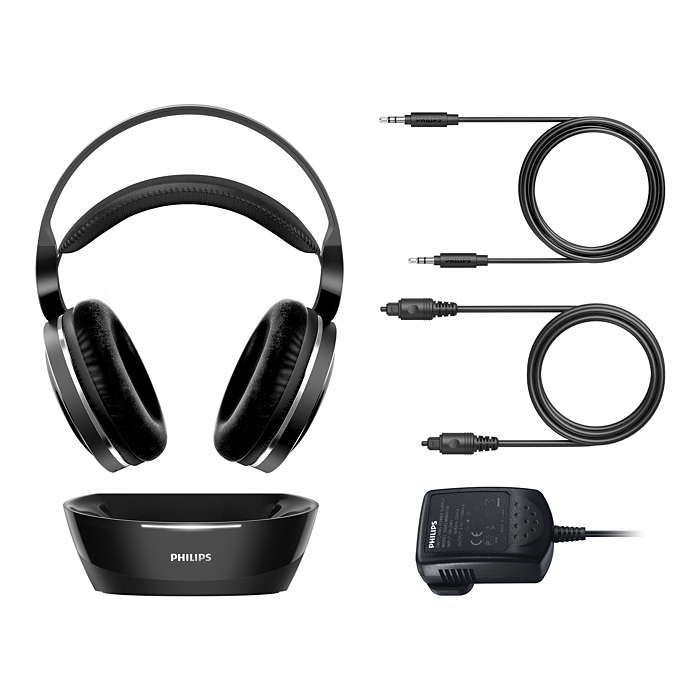 Philips SHD8850 Wireless Headphone Black Philips SHD8850 Wireless Headphone Black
