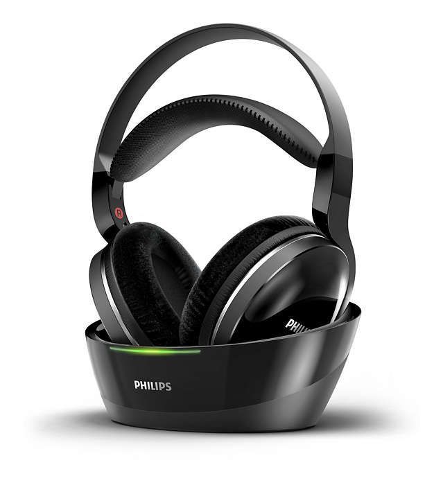Philips SHD8850 Wireless Headphone Black Philips SHD8850 Wireless Headphone Black