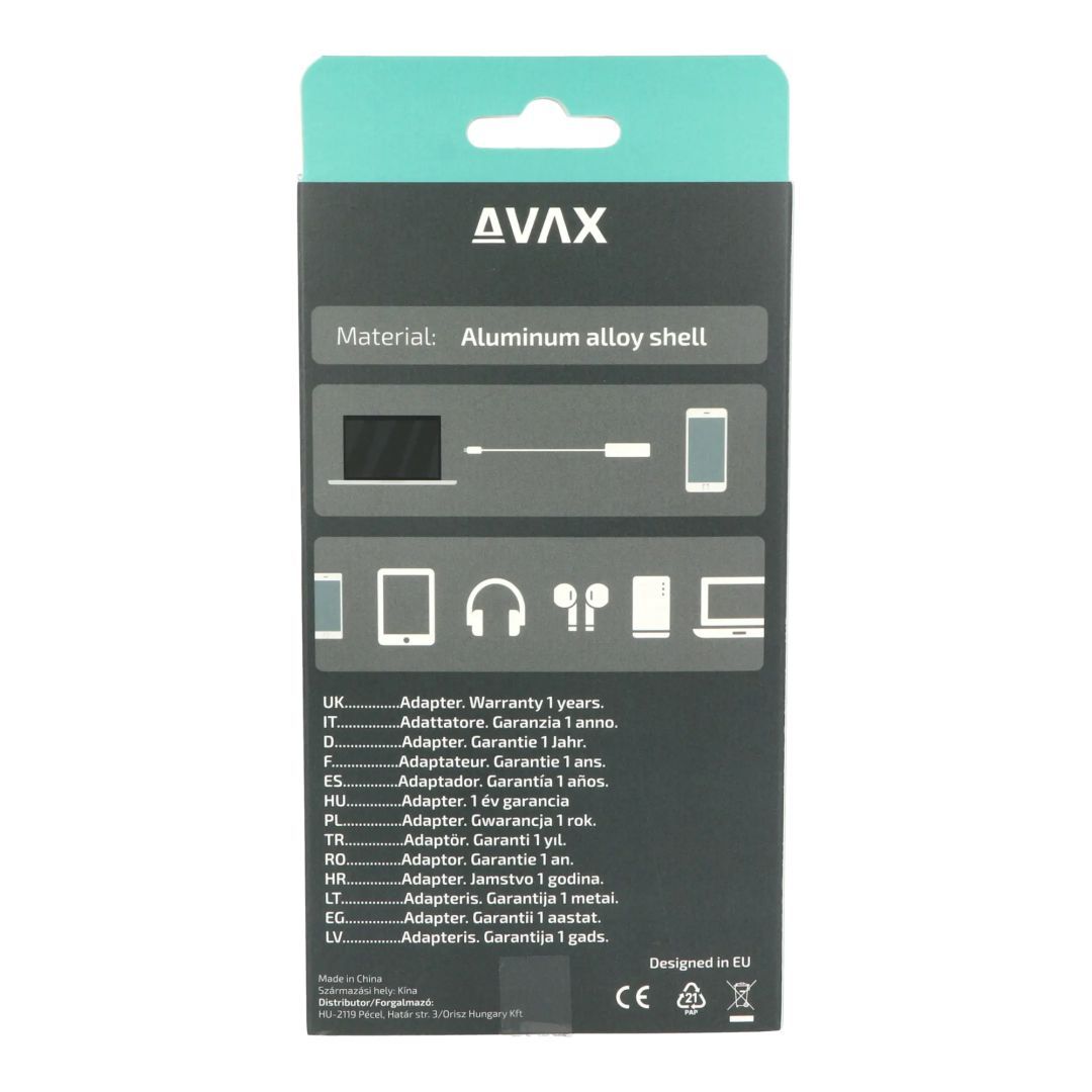 Avax HB600 CONNECT+ 4-port USB3.0 HUB Black Avax HB600 CONNECT+ 4-port USB3.0 HUB Black