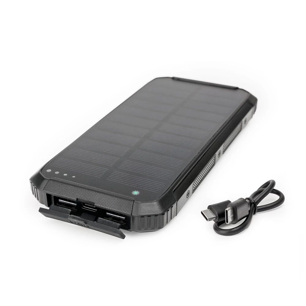 Platinet Solar 10000mAh PowerBank Black Platinet Solar 10000mAh PowerBank Black