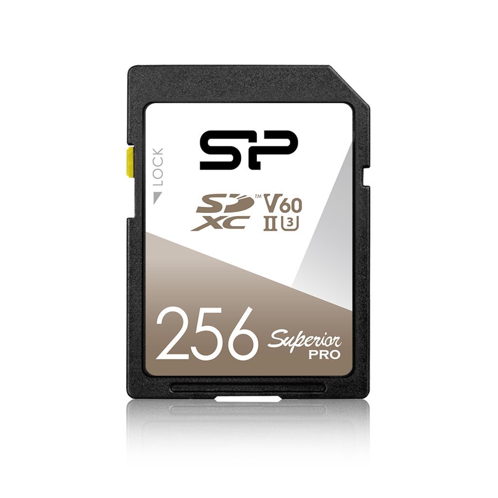 Silicon Power 256GB SDXC Superior Pro Class 10 U3 V60 Silicon Power 256GB SDXC Superior Pro Class 10 U3 V60