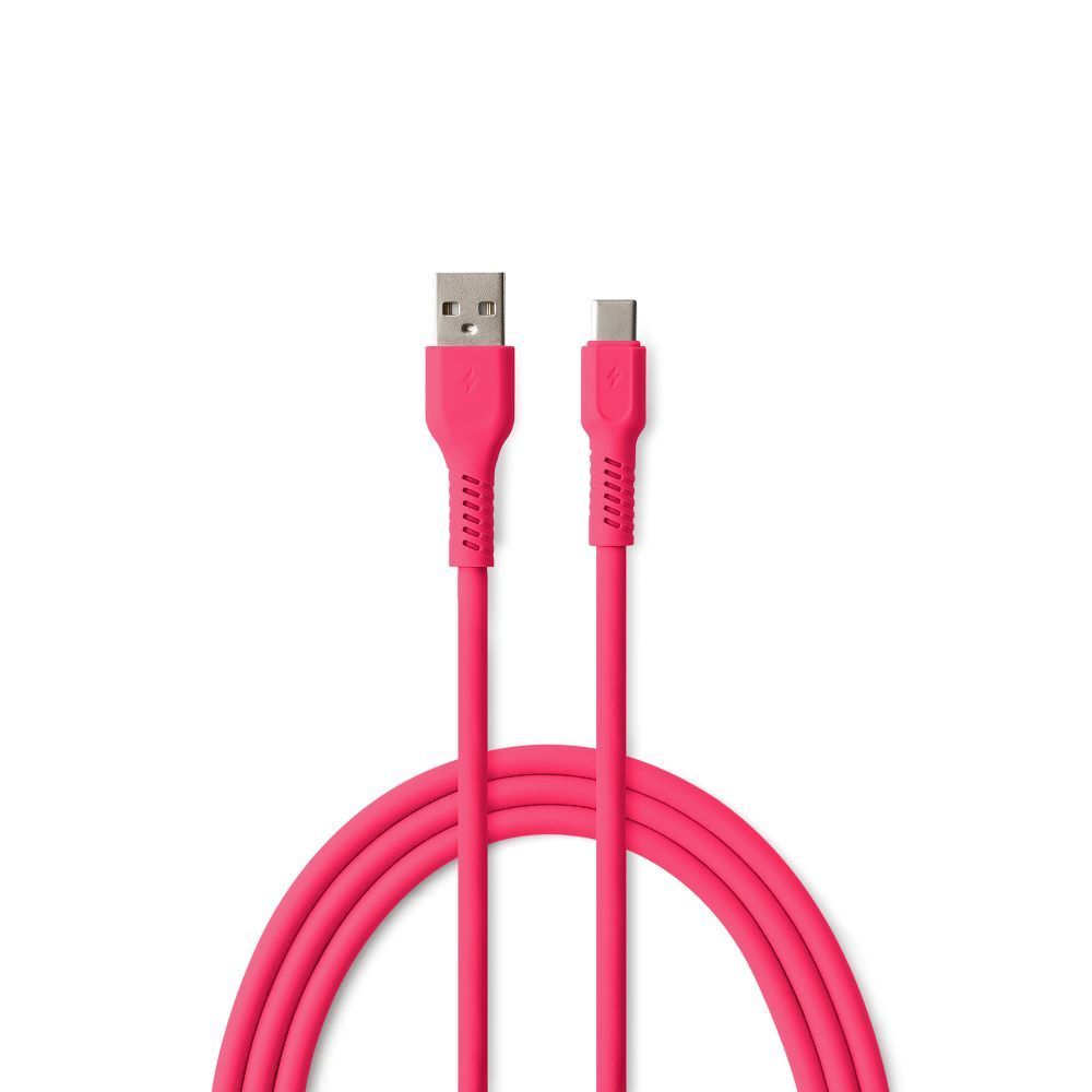 COLORUM USB-A to USB-C cable 1,8m Magenta COLORUM USB-A to USB-C cable 1,8m Magenta
