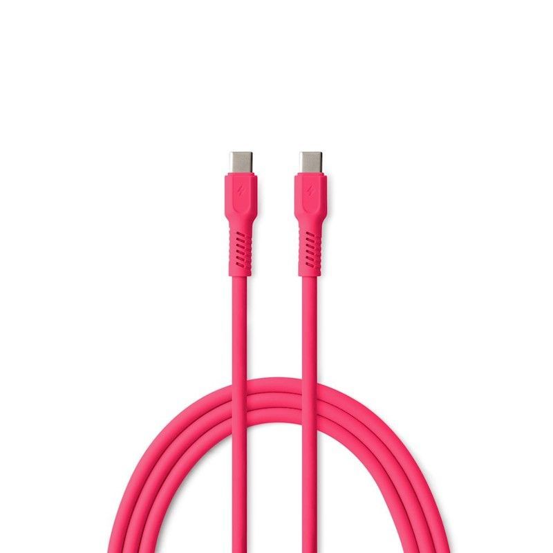 COLORUM USB-C to USB-C cable 1,8m Magenta COLORUM USB-C to USB-C cable 1,8m Magenta