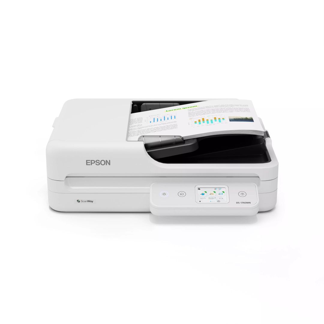 Epson WorkForce DS-1760WN Síkágyas/Lapadagolós Szkenner White Epson WorkForce DS-1760WN Síkágyas/Lapadagolós Szkenner White
