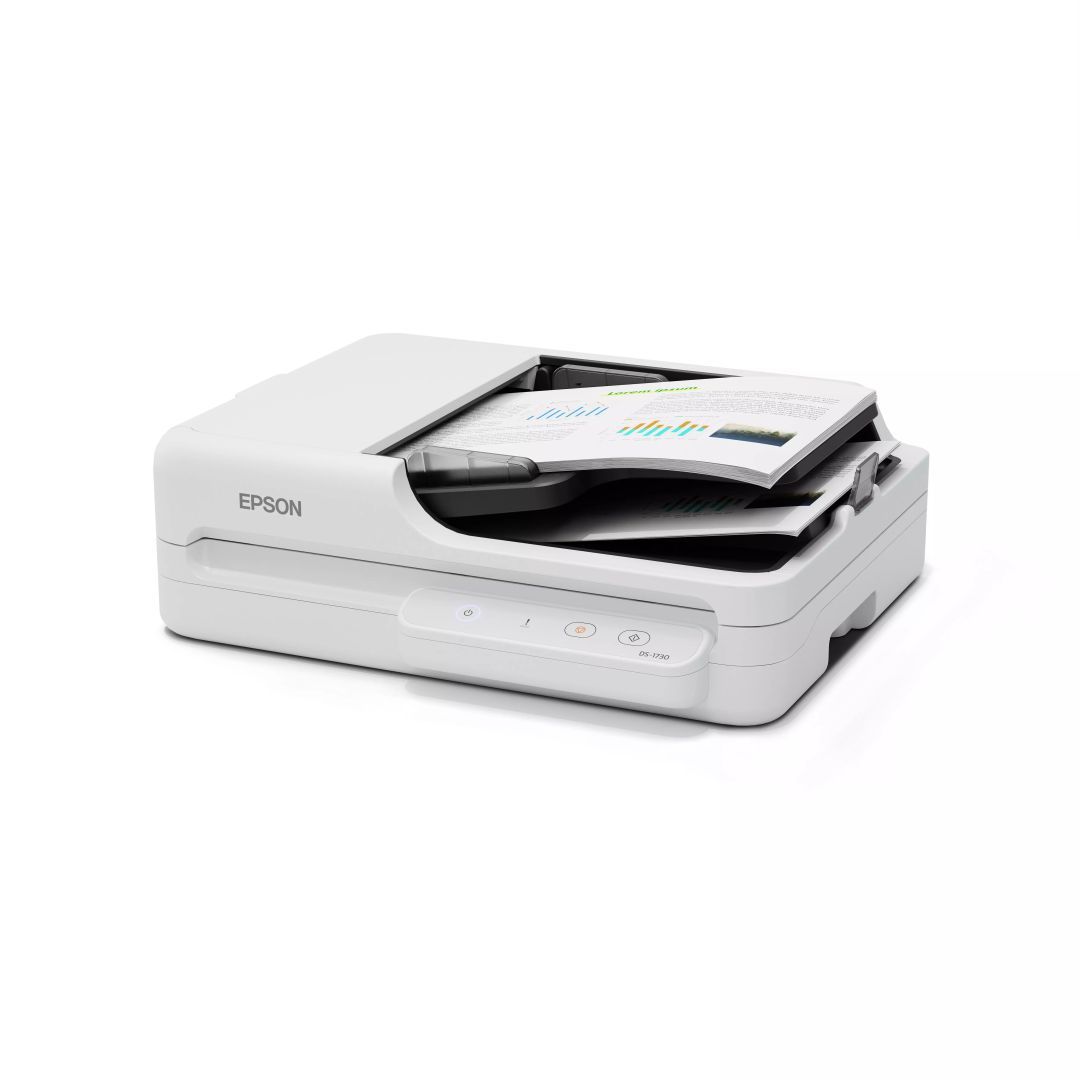 Epson WorkForce DS-1730 Síkágyas/Lapadagolós Szkenner White Epson WorkForce DS-1730 Síkágyas/Lapadagolós Szkenner White