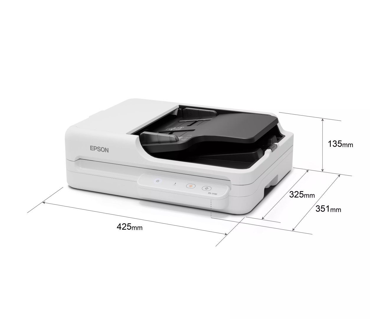 Epson WorkForce DS-1730 Síkágyas/Lapadagolós Szkenner White Epson WorkForce DS-1730 Síkágyas/Lapadagolós Szkenner White