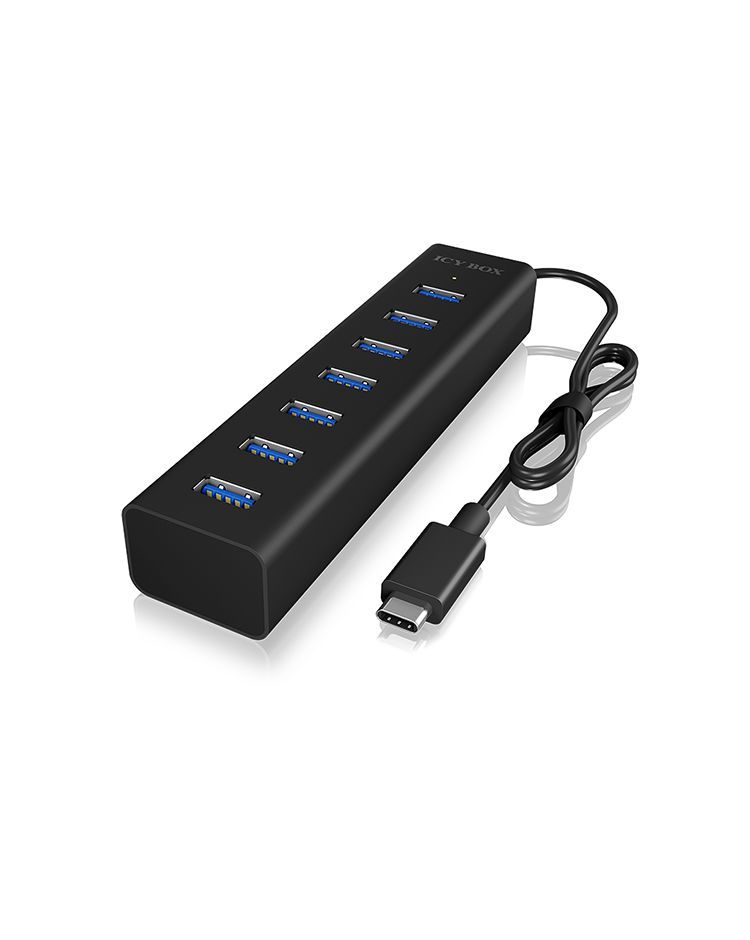 Raidsonic IcyBox IB-HUB1700-C3 7-port USB3.0 Hub Raidsonic IcyBox IB-HUB1700-C3 7-port USB3.0 Hub