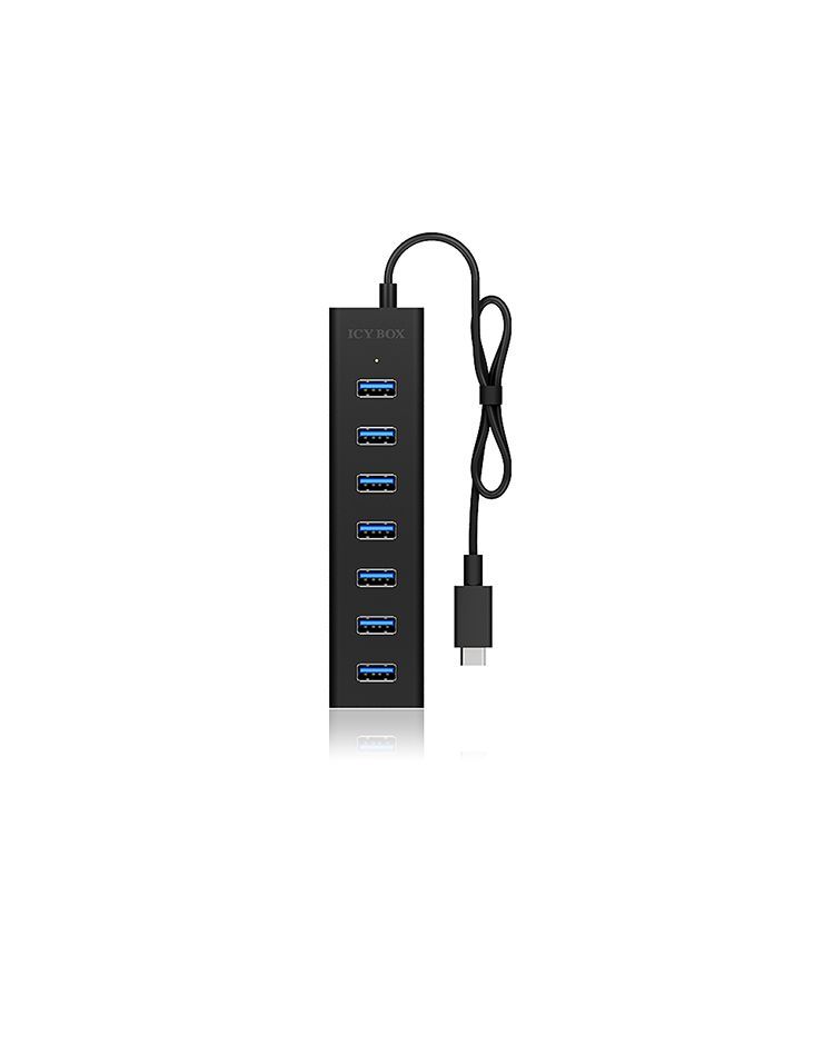 Raidsonic IcyBox IB-HUB1700-C3 7-port USB3.0 Hub Raidsonic IcyBox IB-HUB1700-C3 7-port USB3.0 Hub