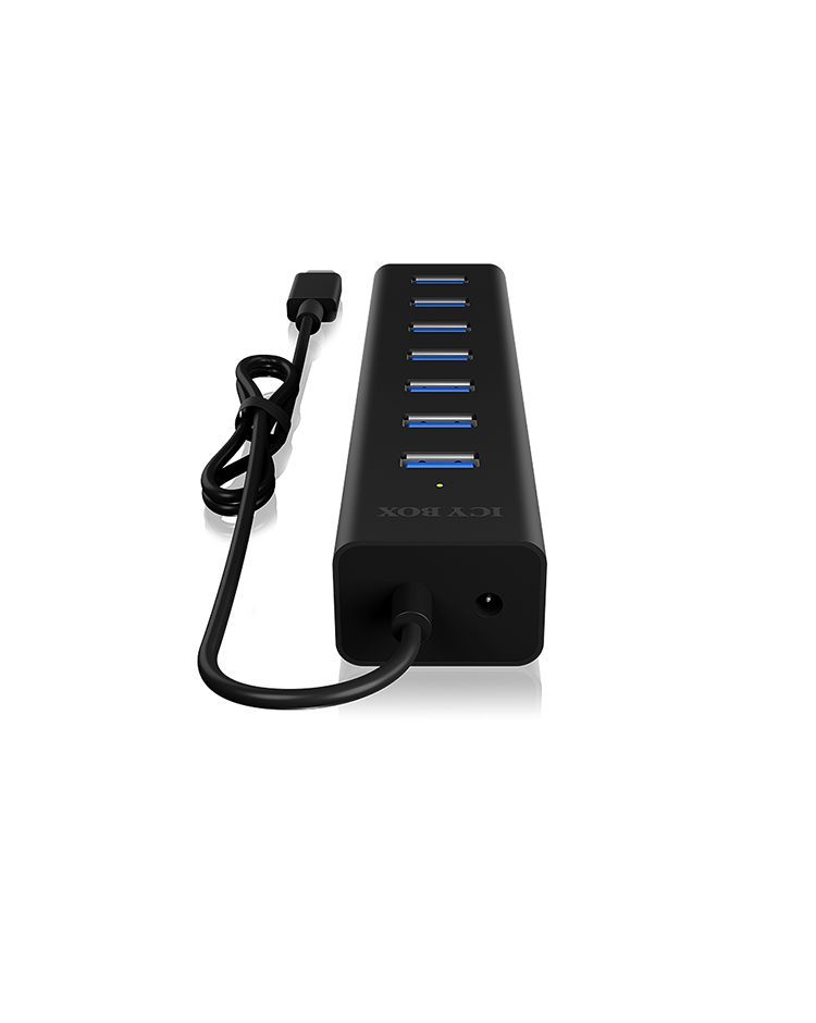 Raidsonic IcyBox IB-HUB1700-C3 7-port USB3.0 Hub Raidsonic IcyBox IB-HUB1700-C3 7-port USB3.0 Hub