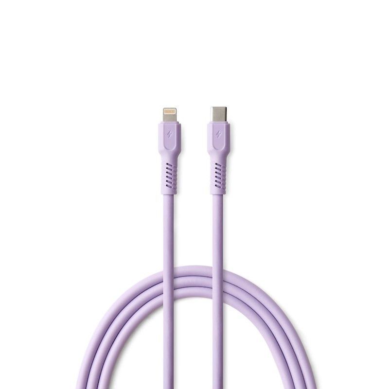 COLORUM USB-C to Lightning cable 1,8m Levander