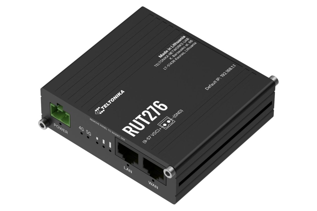Teltonika RUT276 Redcap 5G Router
