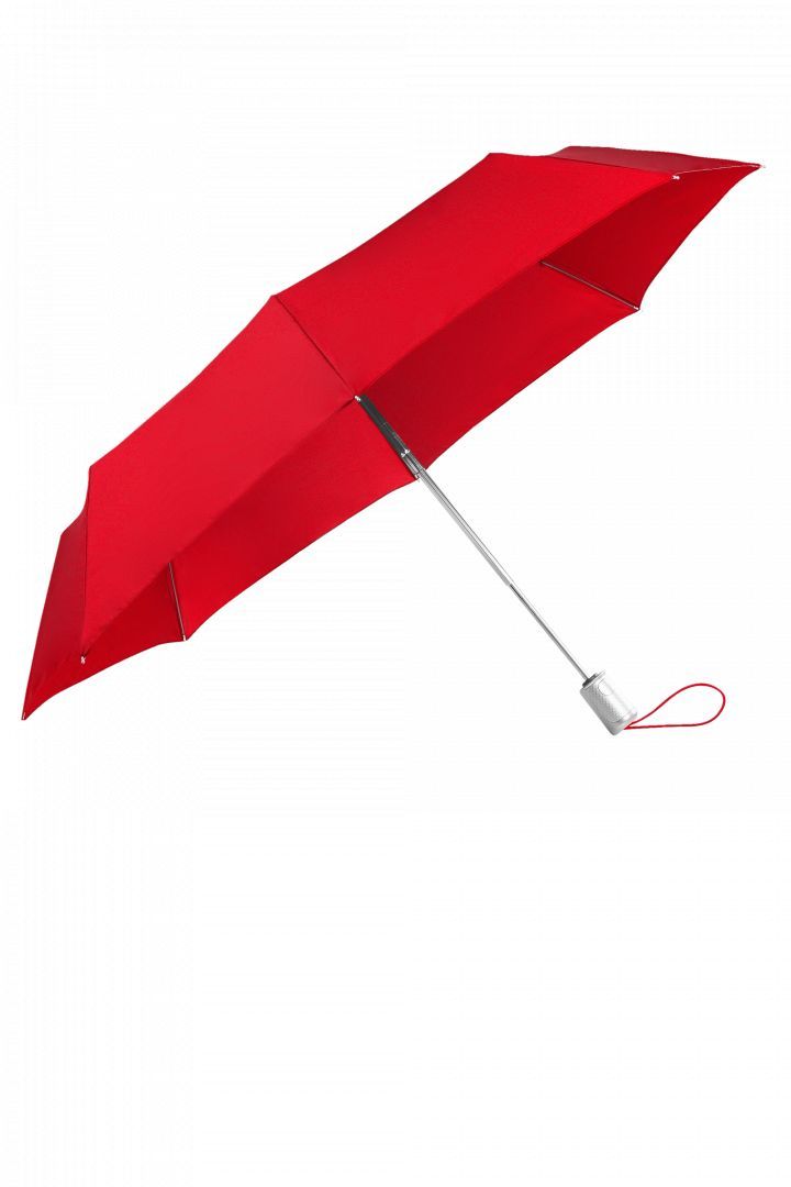 Samsonite Alu Drop S Safe 3 Sect. Umbrella Tomato Red Samsonite Alu Drop S Safe 3 Sect. Umbrella Tomato Red