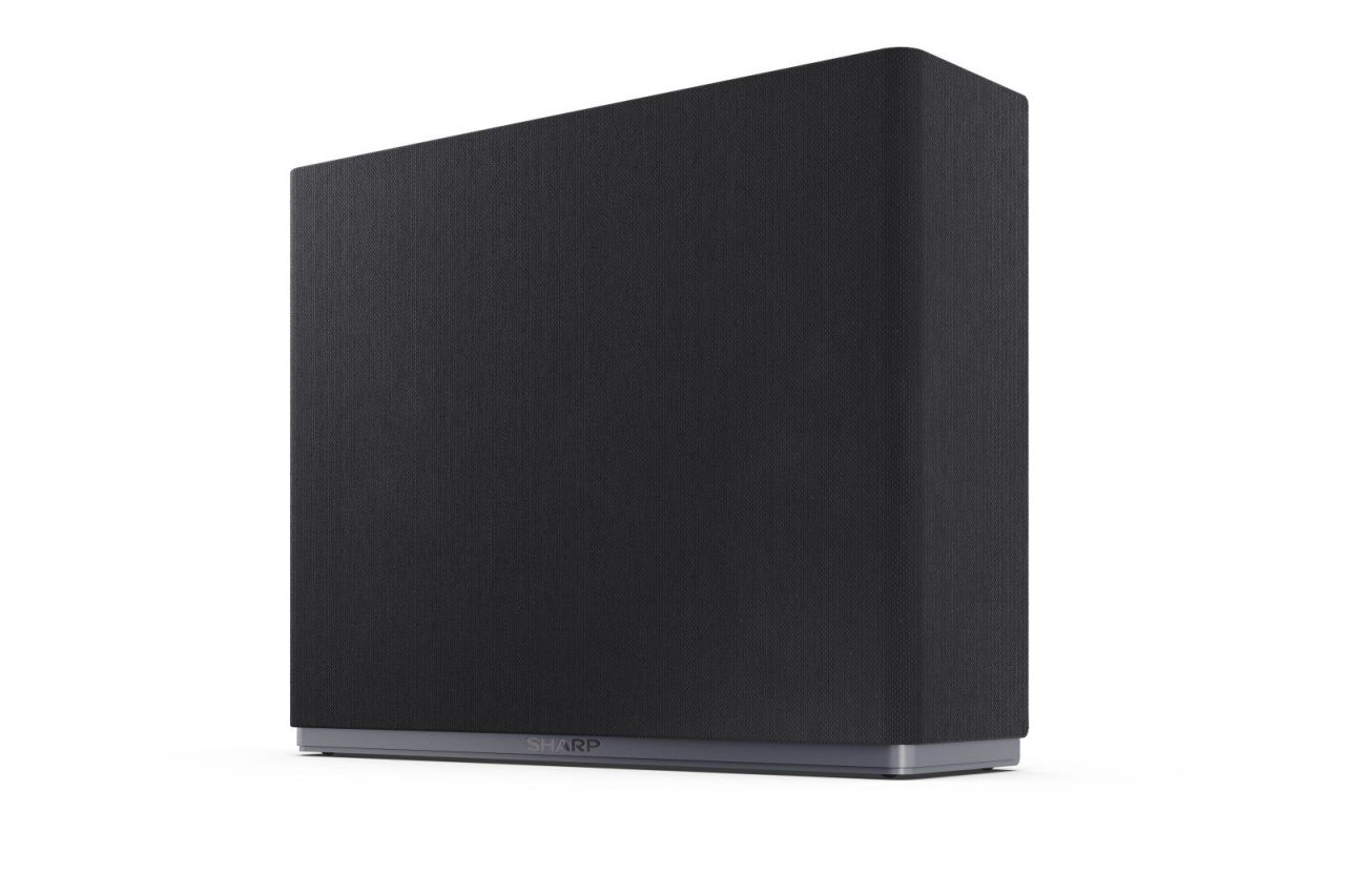 Sharp Aquos Wireless Surround Subwoofer Black