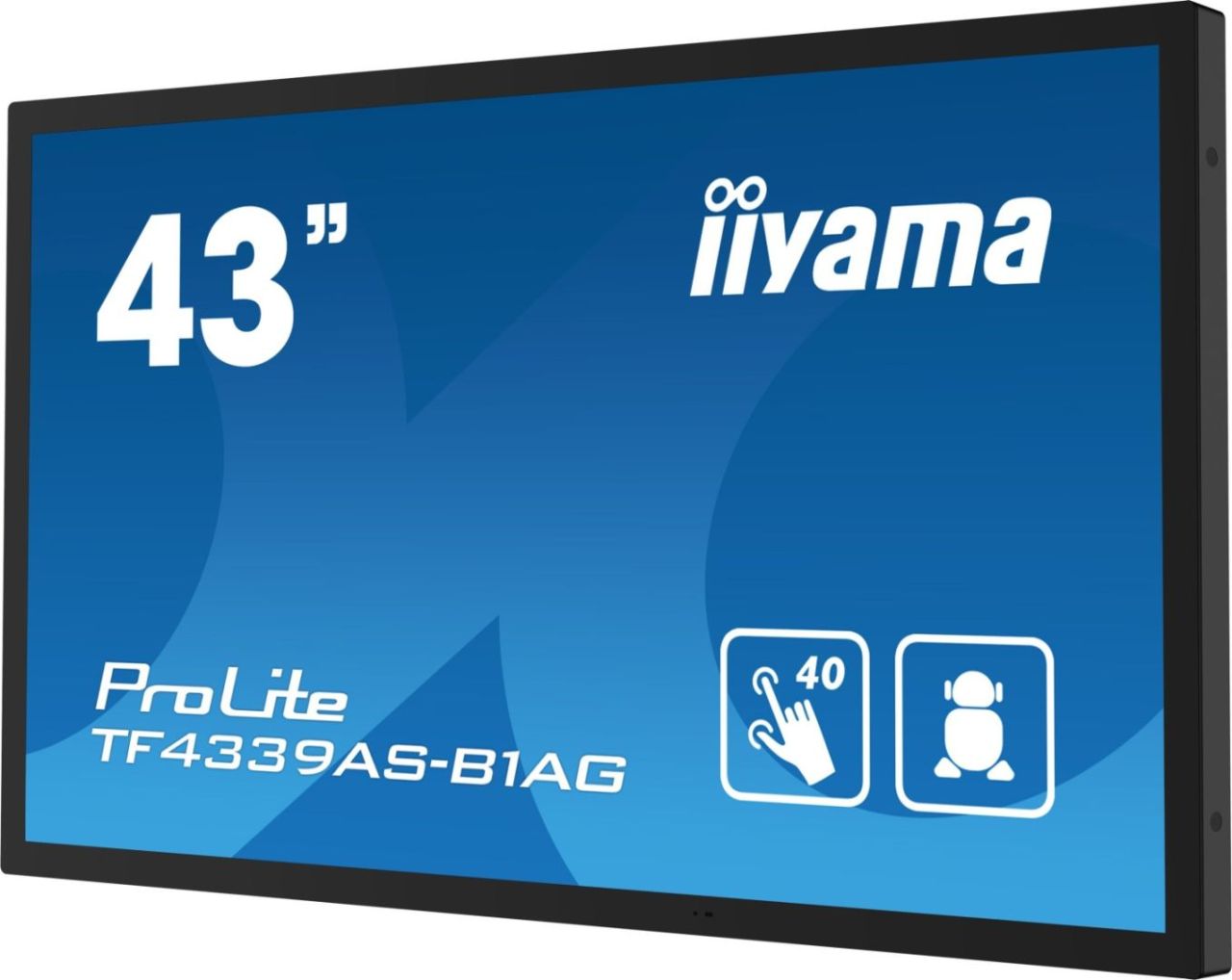 iiyama 42,5" TF4339AS-B1AG IPS LED iiyama 42,5" TF4339AS-B1AG IPS LED