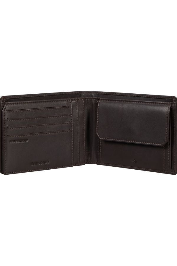 Samsonite Attack 2 Slg Pénztárca Ebony Brown Samsonite Attack 2 Slg Pénztárca Ebony Brown