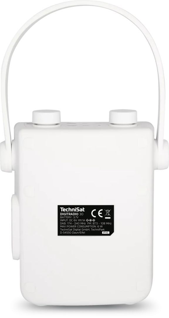 Technisat Digitradio 30 Portable Radio White