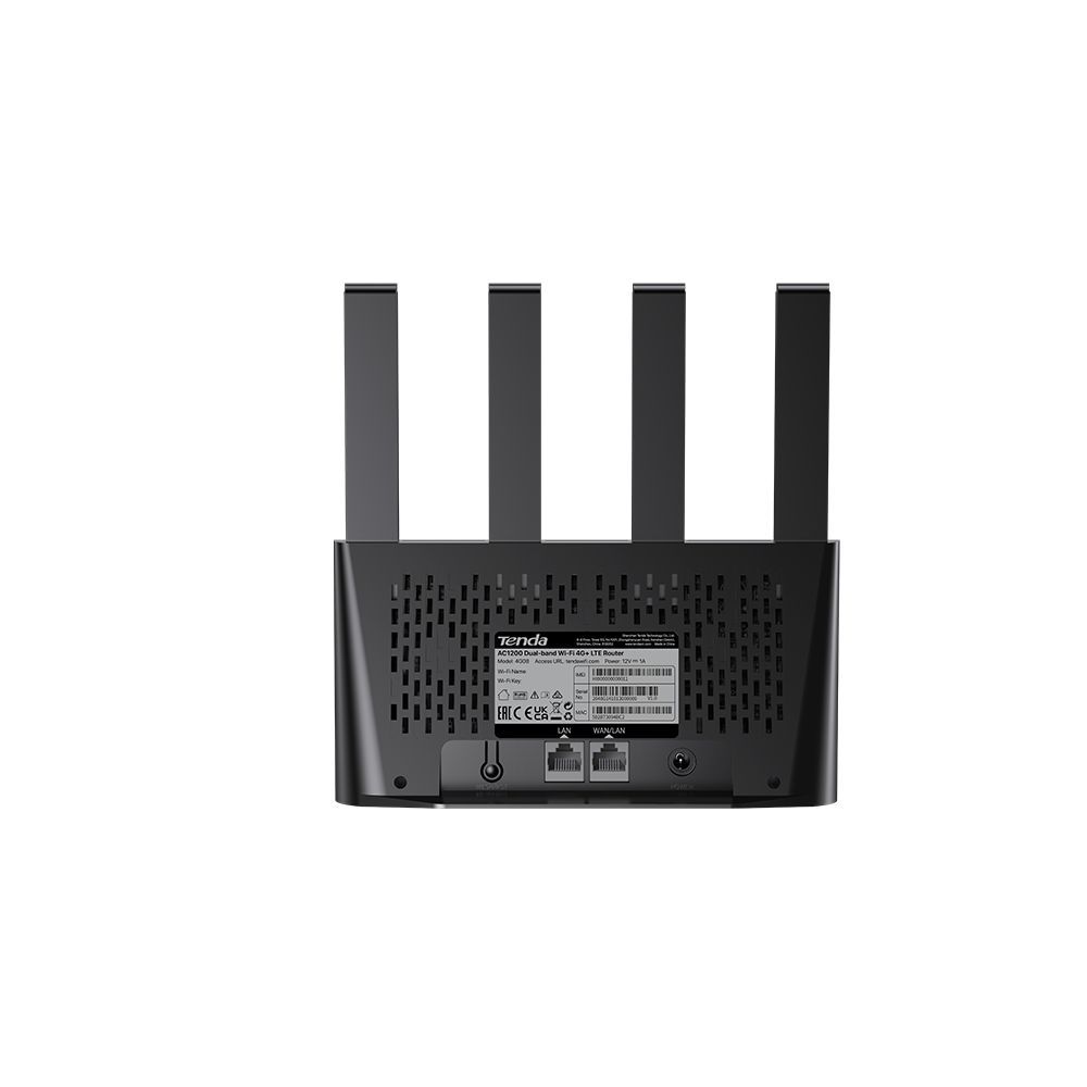 Tenda 4G08 AC1200 Dual-band Wi-Fi 4G+ LTE Router Tenda 4G08 AC1200 Dual-band Wi-Fi 4G+ LTE Router