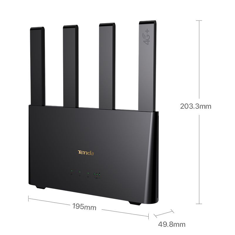 Tenda 4G08 AC1200 Dual-band Wi-Fi 4G+ LTE Router Tenda 4G08 AC1200 Dual-band Wi-Fi 4G+ LTE Router