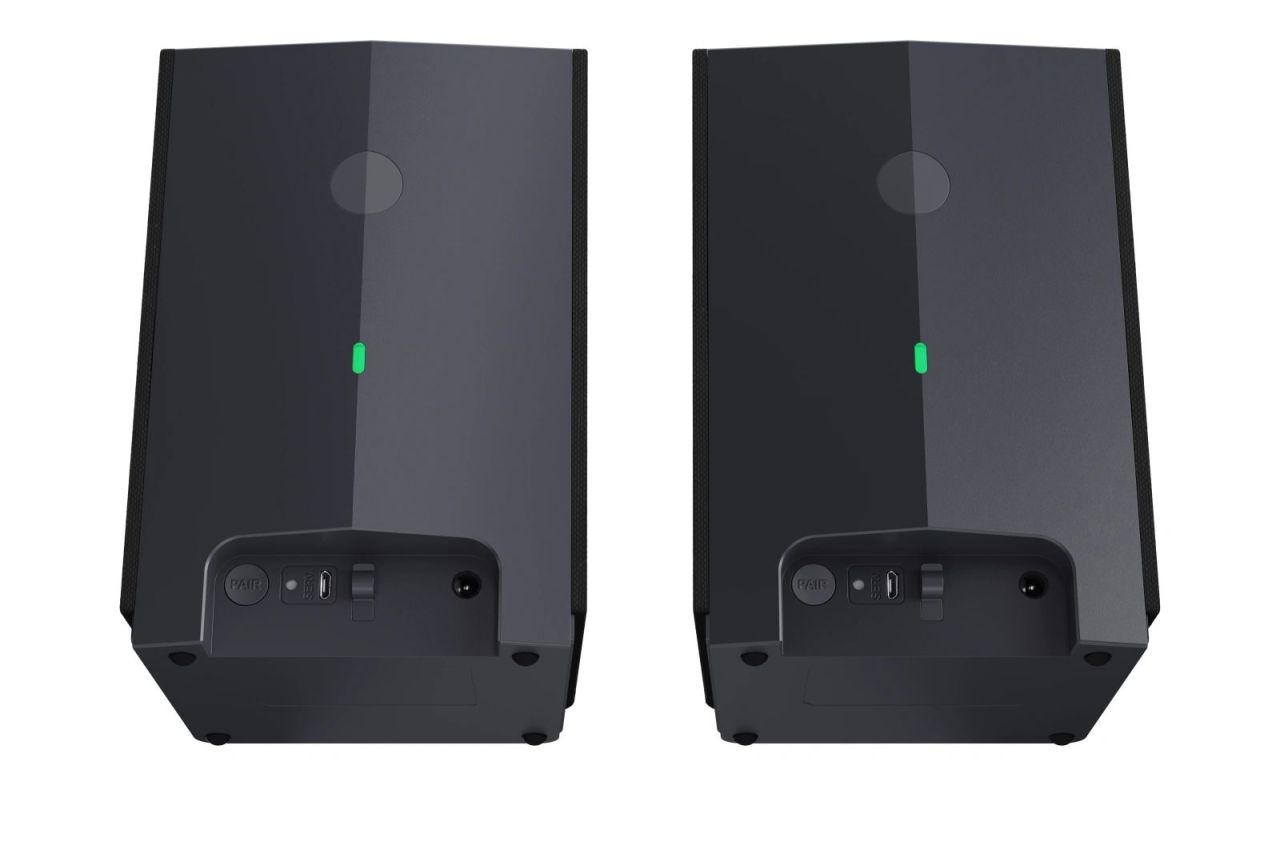 Sharp Aquos Wireless Rear Surround Speakers Black