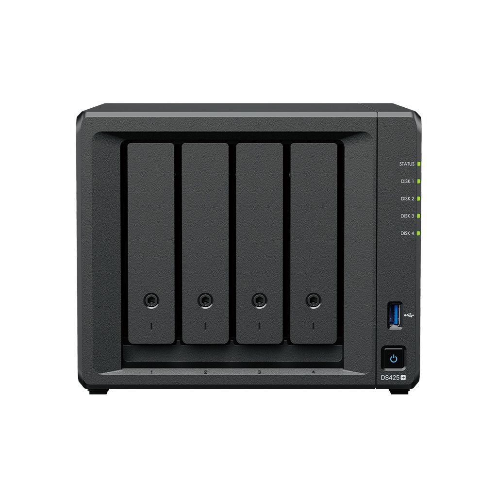 Synology NAS DS425+ (2GB) (4xHDD + 2xM.2 SSD)