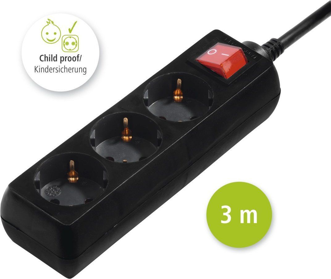 Hama Túlfeszültségvédő Kapcsolóval 3DIN Hama Túlfeszültségvédő Kapcsolóval 3DIN