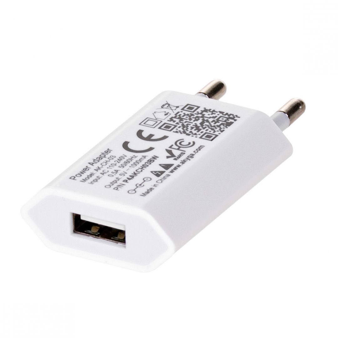 Akyga AK-CH-03WH USB Adapter White Akyga AK-CH-03WH USB Adapter White