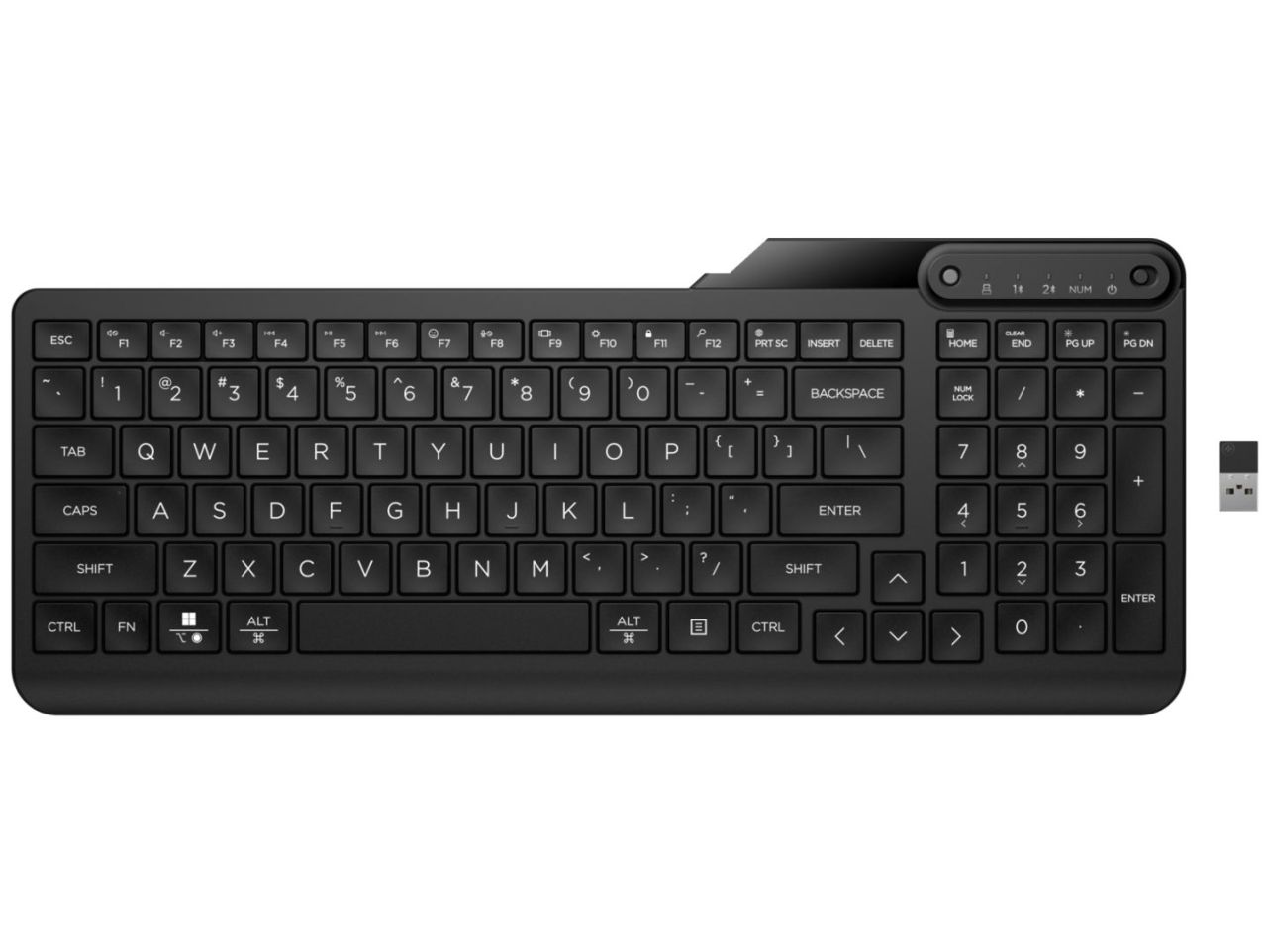 HP 475 Dual-Mode Wireless Bluetooth Keyboard Black HU HP 475 Dual-Mode Wireless Bluetooth Keyboard Black HU