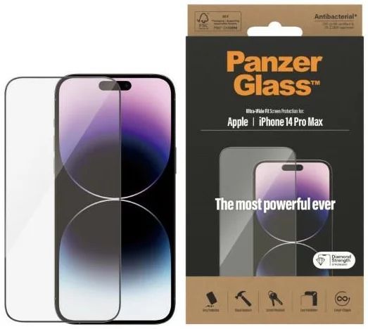 PanzerGlass Screen Protector for iPhone 14 Pro Max UWF PanzerGlass Screen Protector for iPhone 14 Pro Max UWF