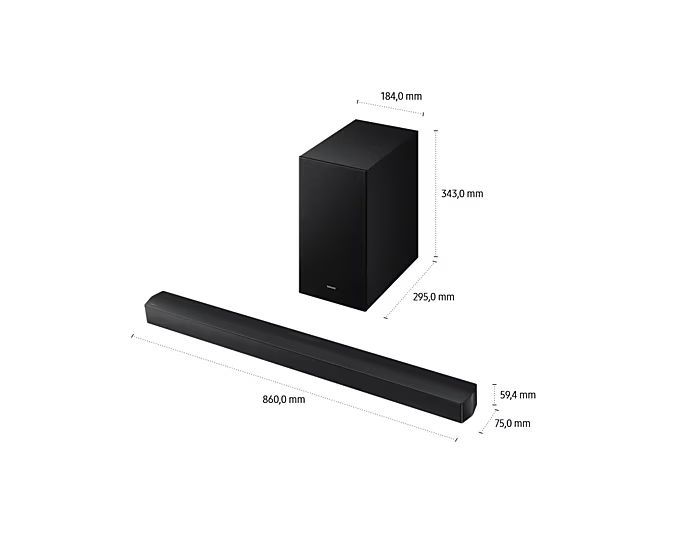 Samsung HW-B650F Soundbar Black