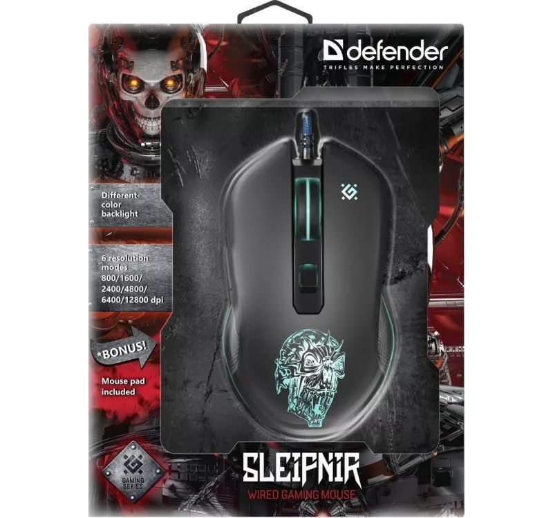 Defender Sleipnir GM-927 Gaming Mouse Black