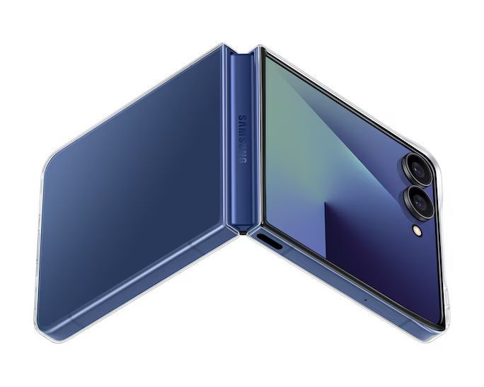 Samsung Galaxy Z Flip7 Clear Case Transparent